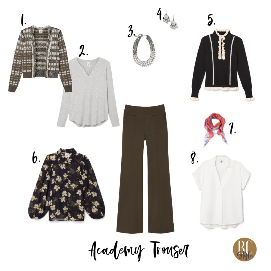 Tops that go with Academy Trouser