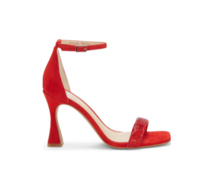 Red Strappy Shoe